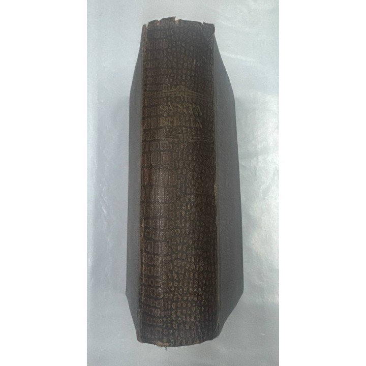 LA SANTA BIBLIA QUE CONTIENE LOS SAGRADOS LIBROS DEL ANTIGUO Y NUEVO TESTAMENTO